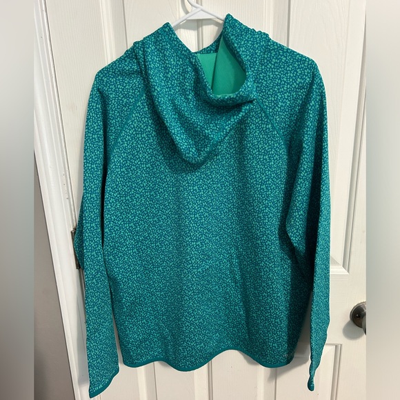 Nike hoodie Green Blue Women Size XL - Picture 3 of 9